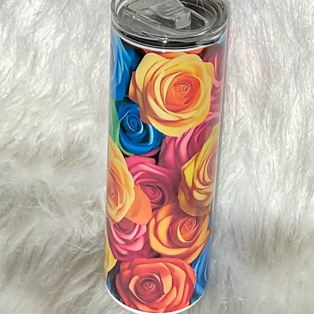Rose Sublimation Cup